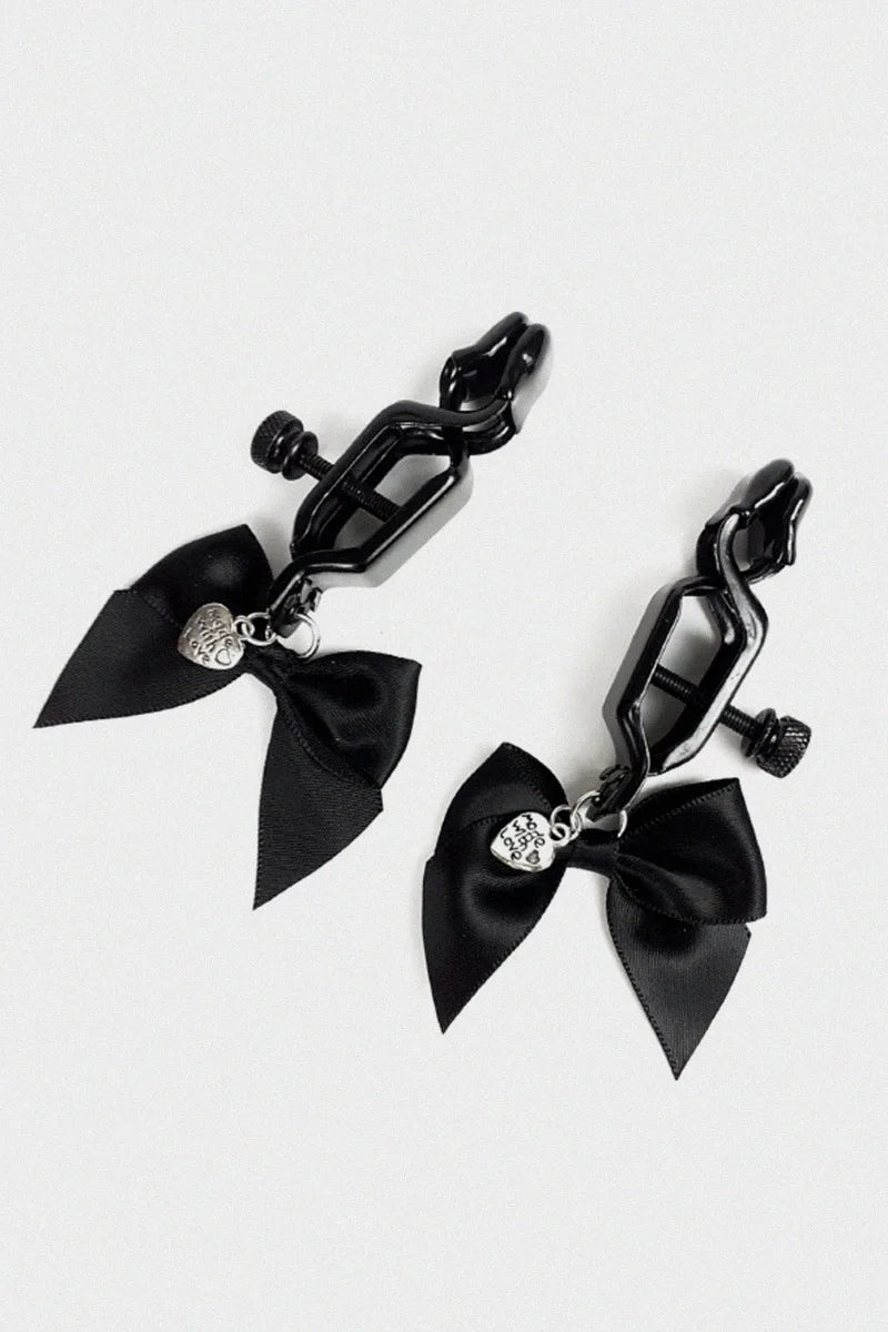 Pinzas para Pezones Black Bow
