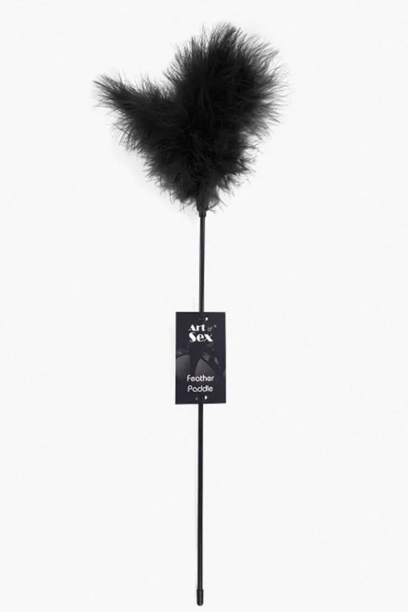 Cosquilleador Art of Sex - Feather Tickler, pluma de pavo joven, color negro