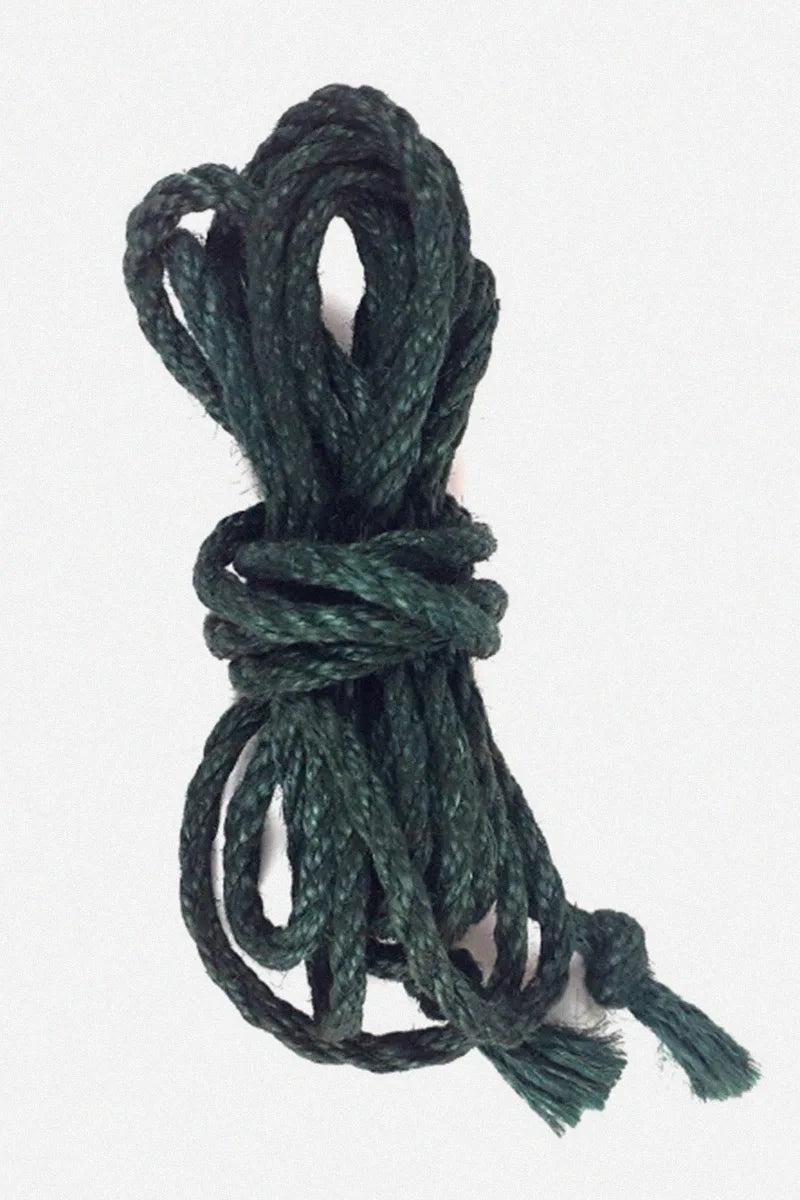 Cuerda de Yute BDSM Verde de 8 m