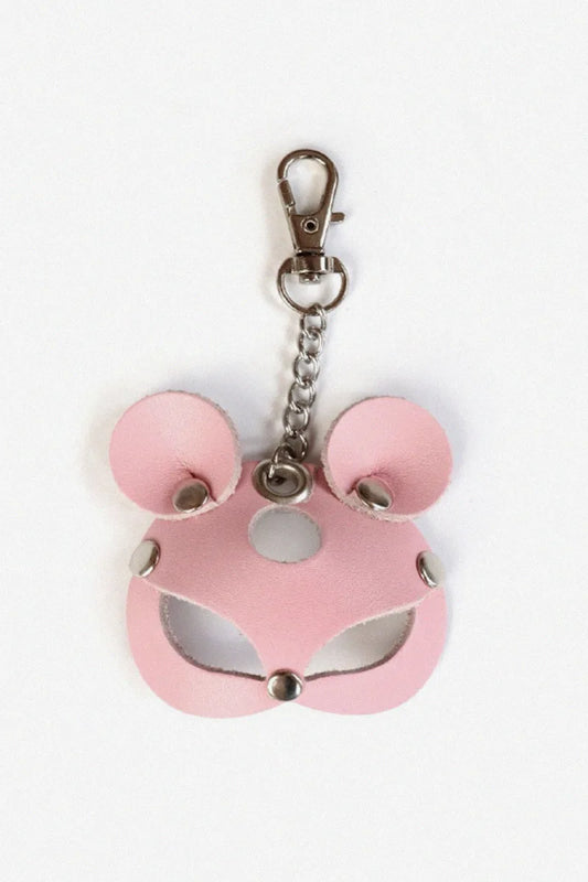 Llavero con mosquetón para llaves Art of Sex Mouse, rosa
