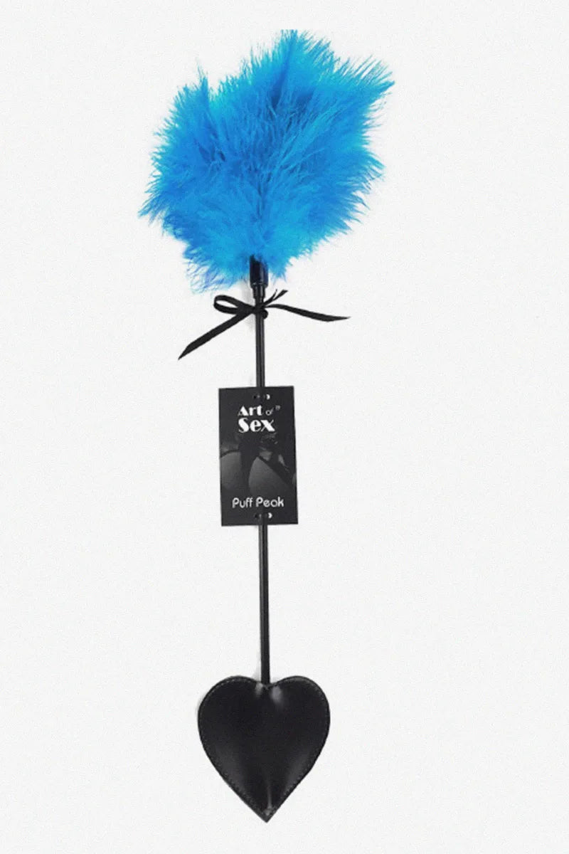 Paleta de cosquillas (slapper) Peak Art of Sex - Puff Peak, color azul