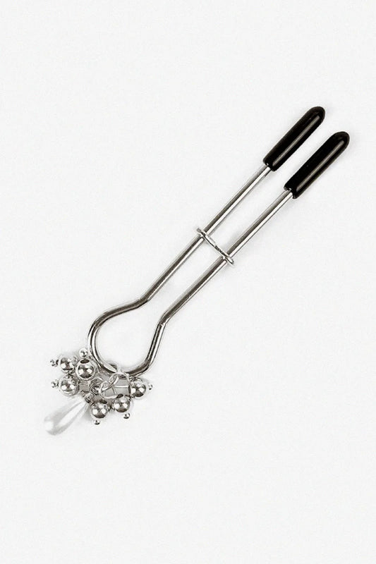 Pinza para Clítoris Pearl Drop Silver