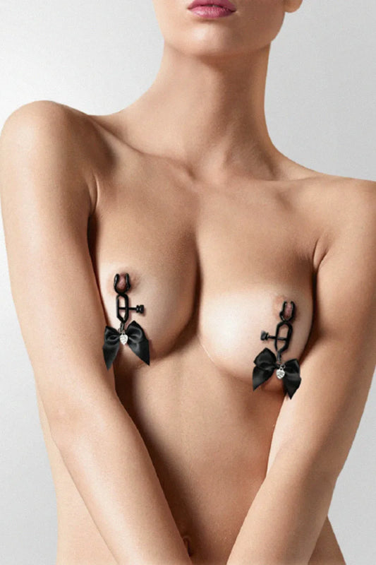 Pinzas para Pezones Black Bow