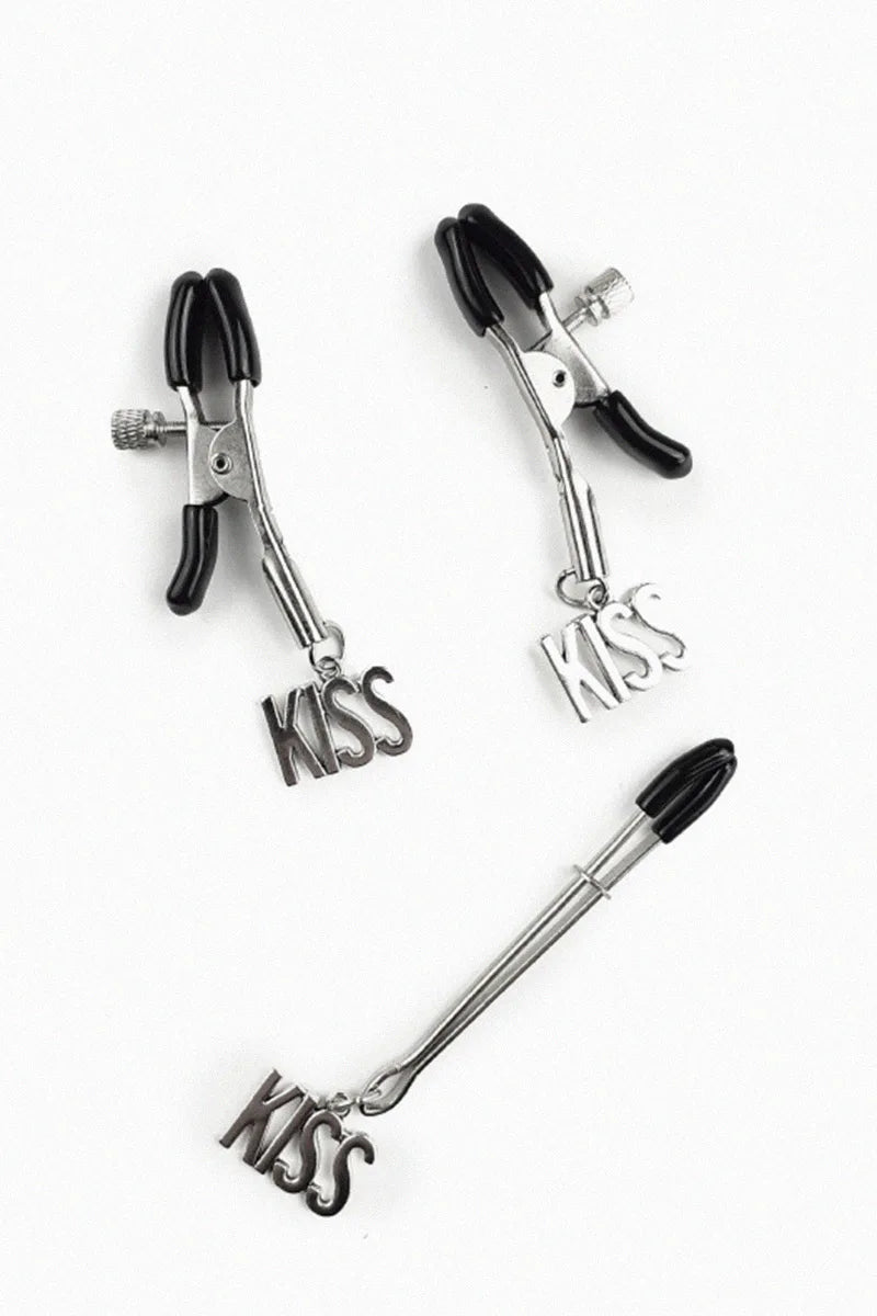 Pinzas para Pezones y Clítoris KISS