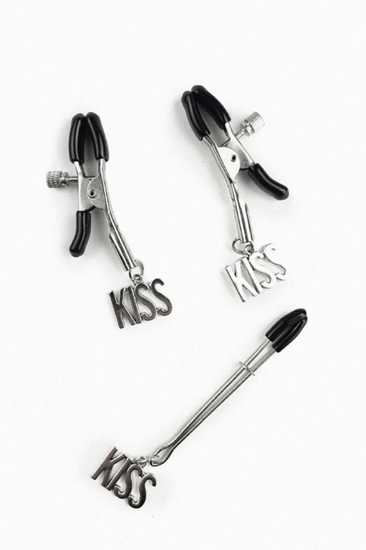 Pinzas para Pezones y Clítoris KISS