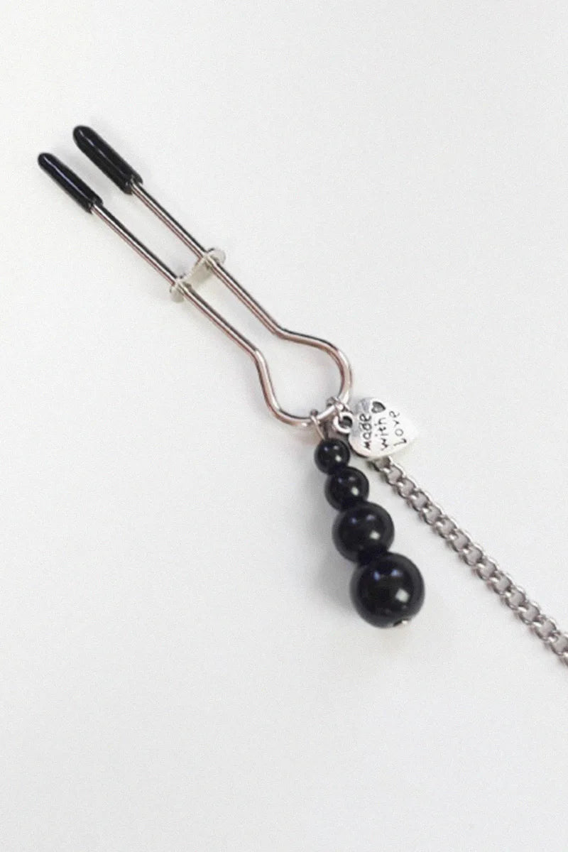 Pinzas para Pezones y Clítoris Nipple & Clit Clamps Black Pearl
